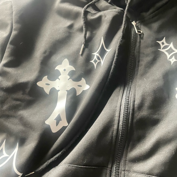Cross Zip Up Jacket - Picture 3 of 3